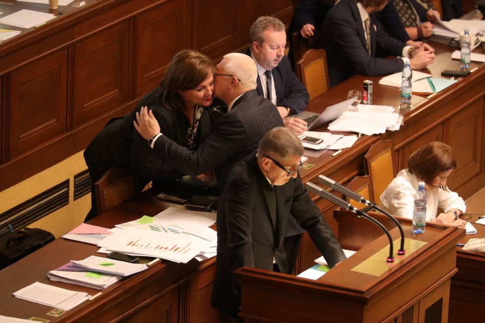 Premiér Andrej Babiš (ANO) ve Sněmovně během jednání o rozpočtu