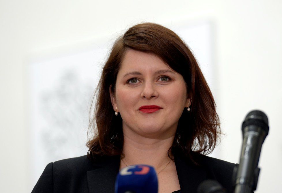 Ministryně práce a sociálních věcí Jana Maláčová (ČSSD) ve Sněmovně (9. 7. 2019)