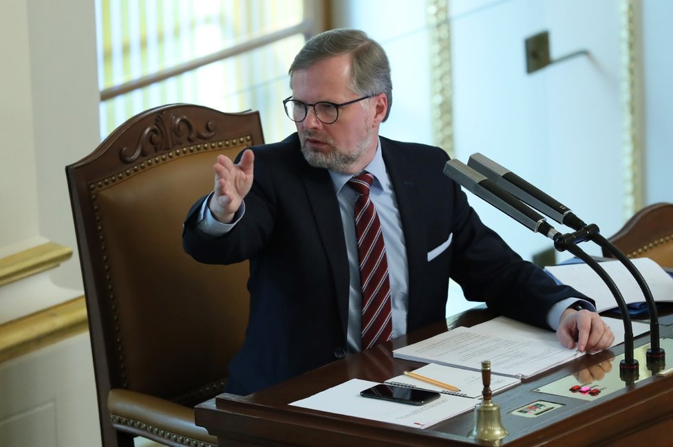 Hlasování o daňovém balíčku: Petr Fiala (ODS; 6. 11. 2019)