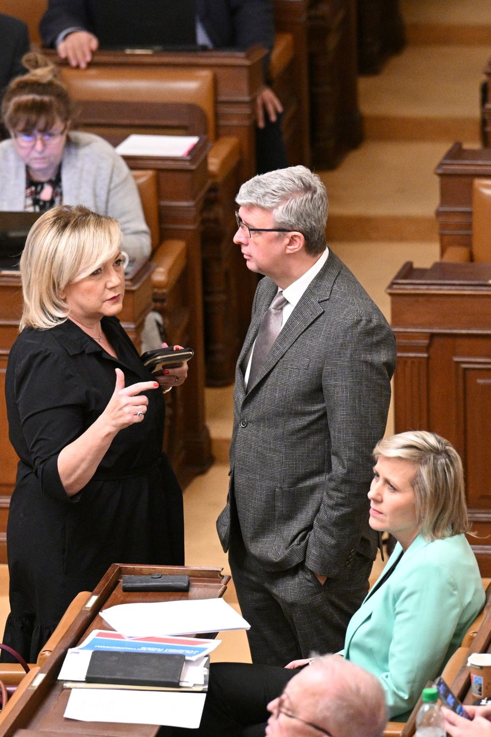 Poslanci rozhodnou o zrušení EET. Alena Schillerová a Karel Havlíček (ANO)