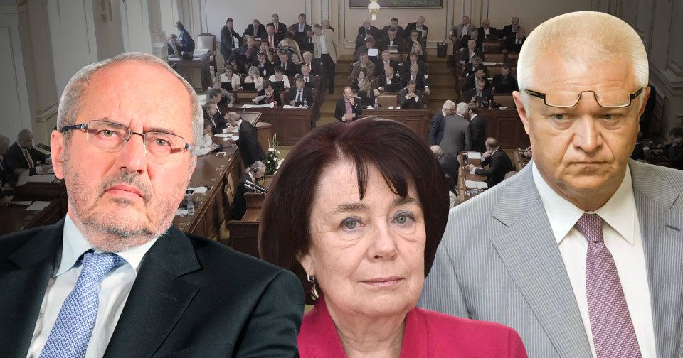 Kromě Sněmovny nebo Senátu stíhají ještě řadu dalších zaměstnání. Zprava: Karel Rais (ANO), Eva Syková (ČSSD) a Jaroslav Faltýnek (ANO).