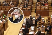 Koalice „zařízla“ Havlíčka, ve vedení Sněmovny zatím neusedne. Neprošel ani jedním kolem