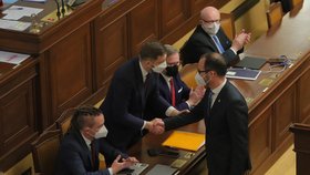 Loučení Jana Farského (STAN) poté, co složil poslanecký mandát (15.2.2022)