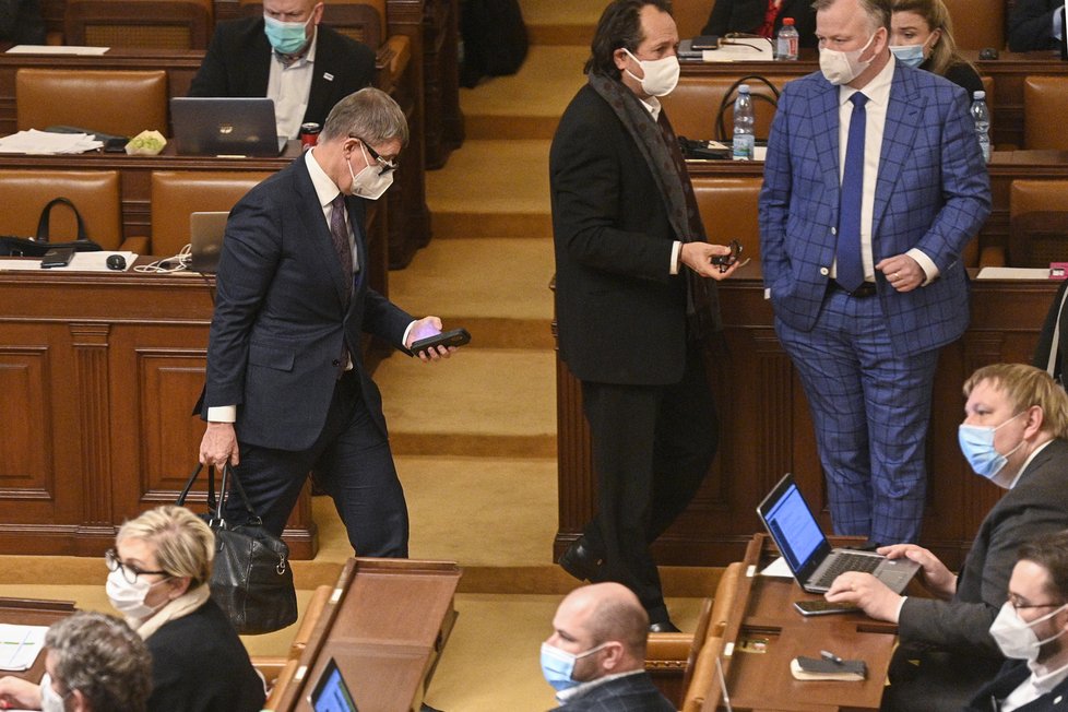 Sněmovna o nouzovém stavu: Andrej Babiš (11.2.2021)