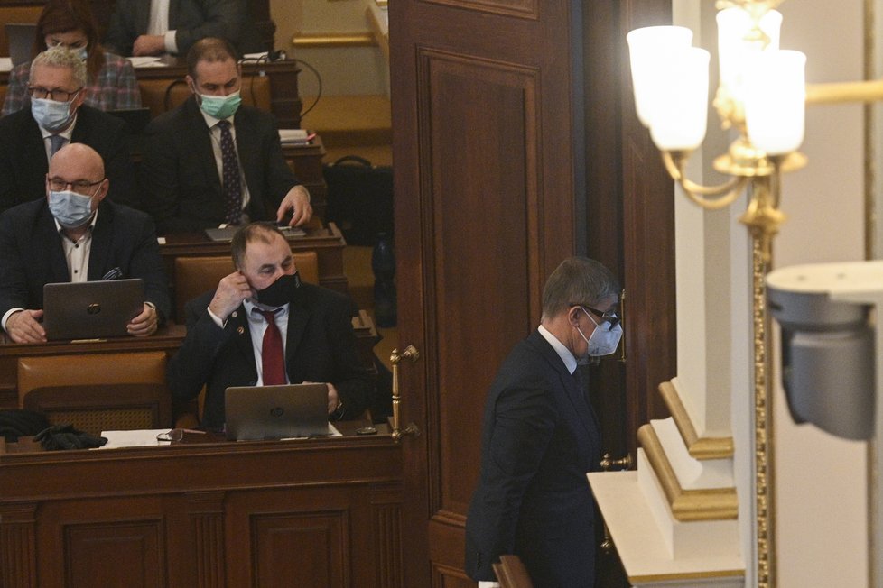 Sněmovna o nouzovém stavu: Andrej Babiš (11.2.2021)