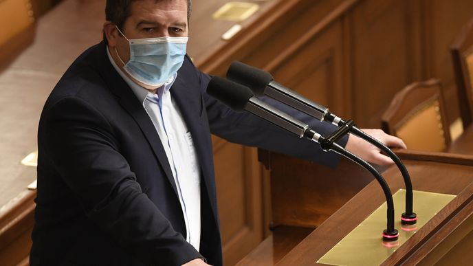 Jednání Sněmovny o nouzovém stavu: Jan Hamáček (ČSSD) (9.12.2020)