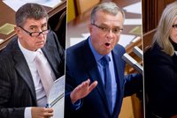 Útok na novou ministryni, Babišův první rozpočet a Kalouskovo projídání!