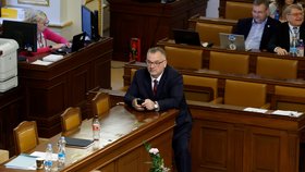 Jednání Sněmovny o nedůvěře vládě: Ministr dopravy Ivan Bednárik (za SPD)(září 2026)
