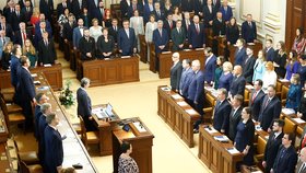 Ustavující schůze nové Sněmovny (3.11.2025)