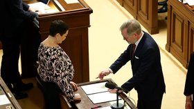 Ustavující schůze nové Sněmovny (3.11.2025)