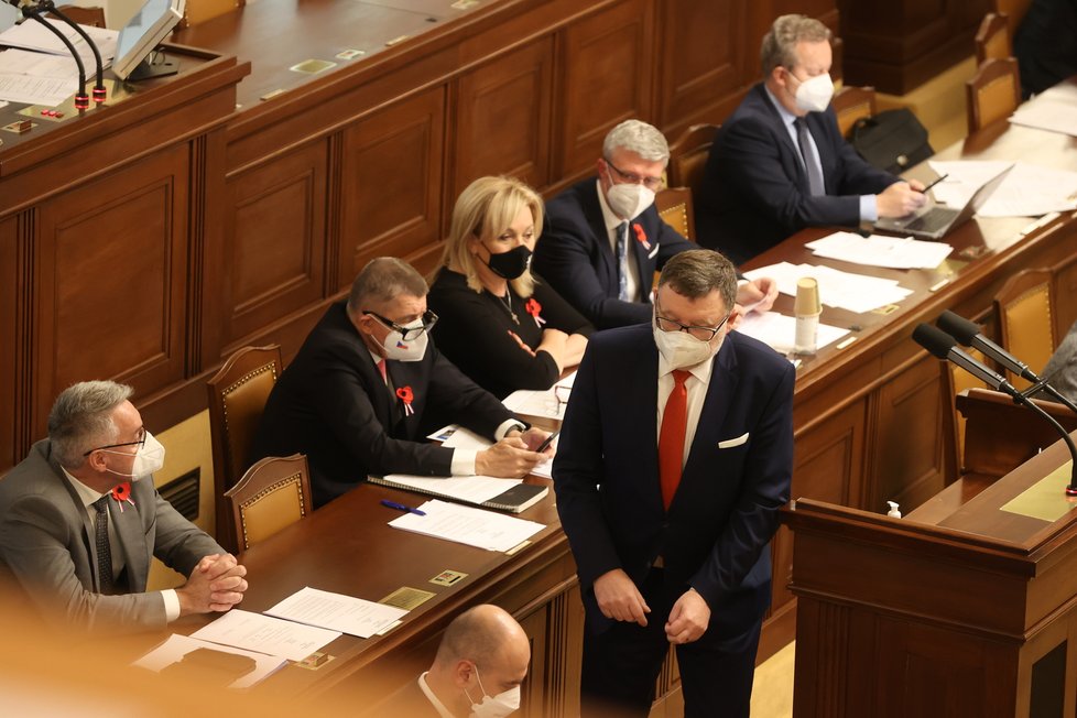 Ustavující schůze Sněmovny, den druhý: Zbyněk Stanjura (ODS; 10. 11. 2021)