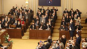 Volba nové předsedkyně Sněmovny (10.11.2021)