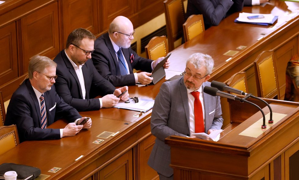 Jednání Poslanecké sněmovny o korespondenční volbě (17. 1. 2023)