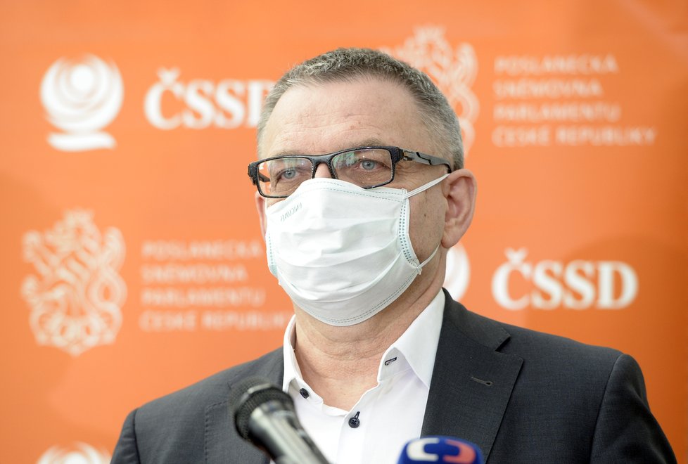 Sněmovna o koronaviru: Lubomír Zaorálek na tiskovce ČSSD (21. 4. 2020)