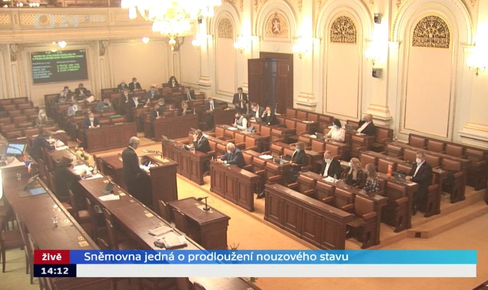 Sněmovna o koronaviru a stavu nouze: Projev Karla Havlíčka (28.4.2020)