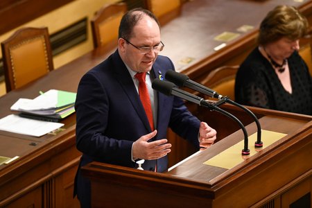 Jednání Sněmovny o prodloužení nouzového stavu: Poslanec Marek Výborný (KDU-ČSL; 9. 3. 2022)