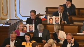 Jednání o česko-americké obranné smlouvě ve Sněmovně (27.6.2023)
