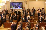 „Pravda a láska musí zvítězit! Jsme s vámi.“ Čeští politici kvitují Zelenského díky i citaci Havla