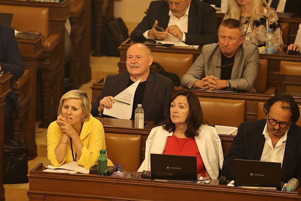 Jednání Sněmovny: Jana Mračková Vildumetzová a kolegové z ANO (červenec 2023)