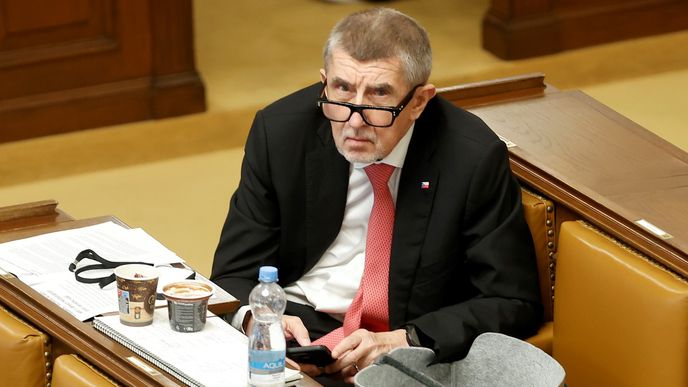 Jednání Sněmovny o bezpečnostních hrozbách. Andrej Babiš (20.3.2024)