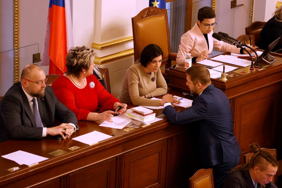 Jednání Poslanecké sněmovny o korespondenční volbě. (17. 1. 2023)