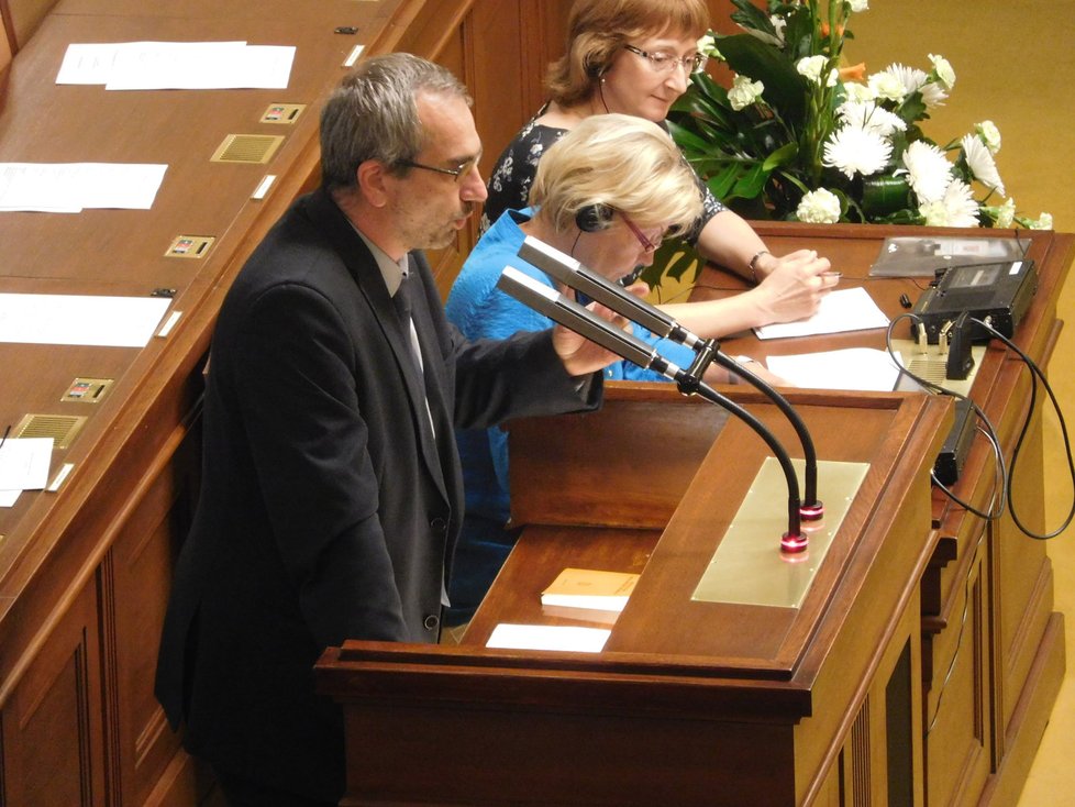 Poslanec a šéf bezpečnostního výboru Roman Váňa (ČSSD) ve Sněmovně