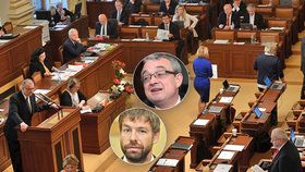 Sněmovna poslala do druhého čtení novelu trestního zákoníku, ministr spravedlnosti Robert Pelikán nad ní diskutoval s Markem Bendou o nově navrhovaném trestném činu maření spravedlnosti.