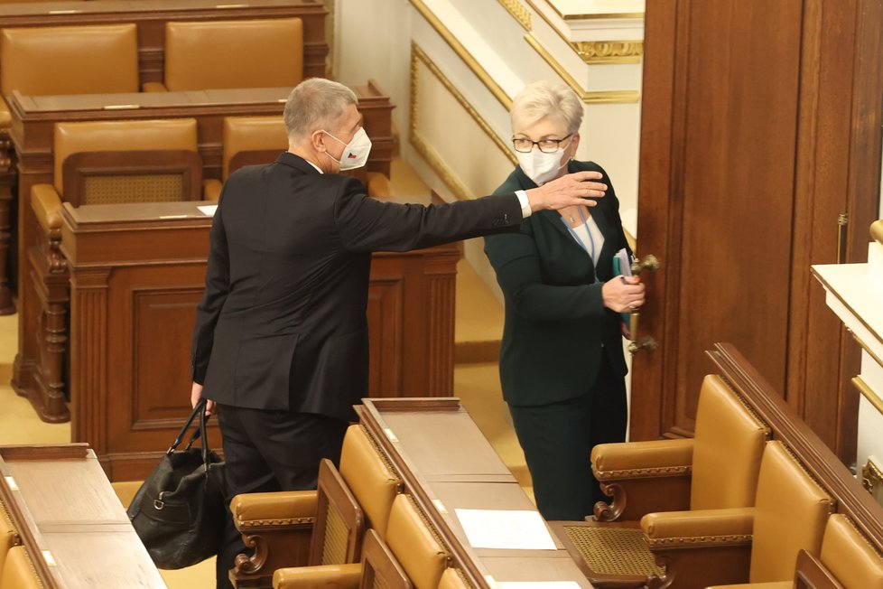 Ustavující schůze nové Sněmovny: Andrej Babiš (ANO; 8. 11. 2021)