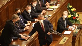 Petru Fialovi pogratuloval k získání důvěry vládě i jeho předchůdce Andrej Babiš.