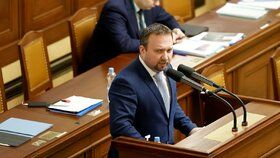 Jednání o nedůvěře vládě: Ministr vnitra Marian Jurečka (KDU-ČSL)  (17.1.2023)