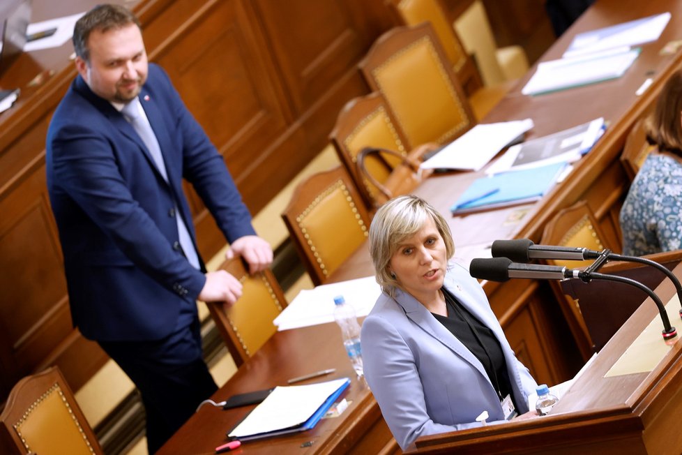 Jednání o nedůvěře vládě: Poslankyně Jana Mračková Vildumetzová (ANO)  (17.1.2023)