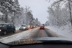 Situace na Znojemsku ráno 9. prosince.