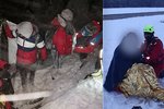 Záchranáři mají v posledních dnech hodně práce s nezodpovědnými lidmi. Někteří chodí po horách nalehko, jiní zase riskují na slabém ledě.