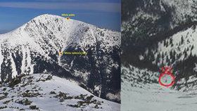 Drama na Sněžce: Vítr smetl dvojici turistů, záchrana přišla až za rozbřesku
