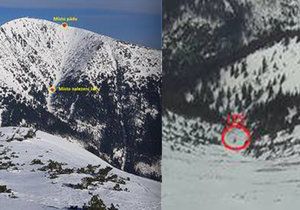 Drama na Sněžce: Vítr smetl dvojici turistů, záchrana přišla až za rozbřesku