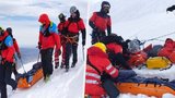 Z vrcholu Sněžky se zřítil mladý muž: Padal 400 metrů!