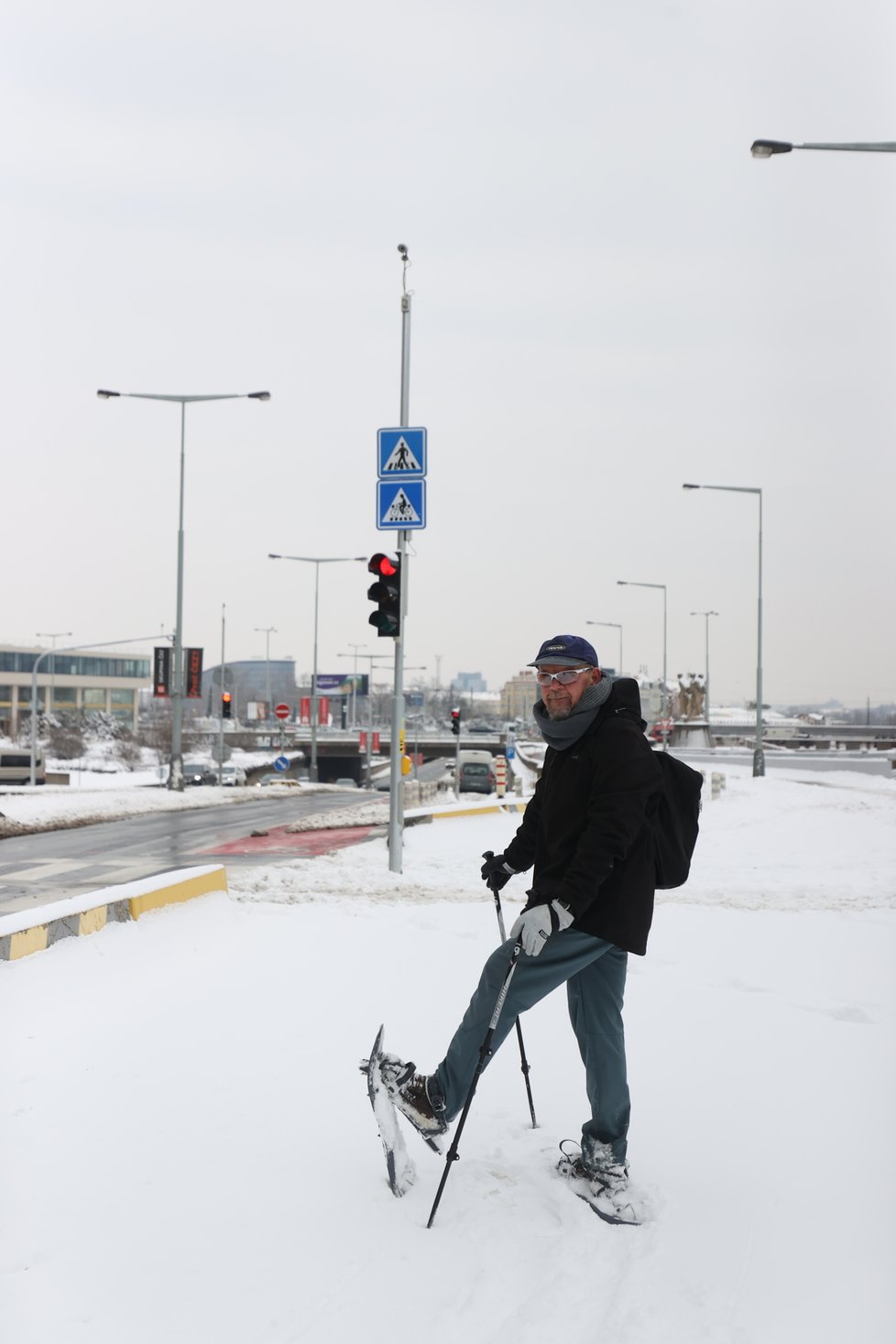 Sněhu bylo dostatek, sněžnice si to tady užívaly!