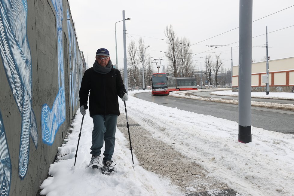 Sněhu bylo dostatek, sněžnice si to tady užívaly!