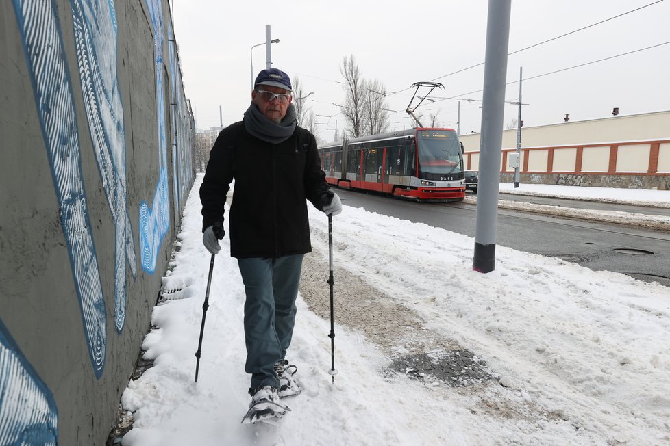 Sněhu bylo dostatek, sněžnice si to tady užívaly!