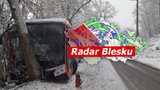 Sníh ochromil dopravu v Česku: Peklo teprve přijde! Hrozí kalamita, sledujte radar Blesku