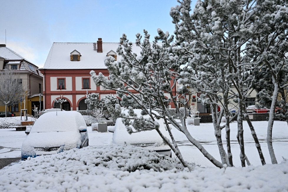 28. března se do Česka vrátil sníh.