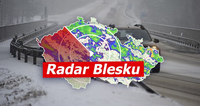 Na řadě míst Česka opět padá sníh, jaro se opět ohlásí v pátek