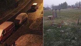 Na některých msítech v Česku napadl 18. listopadu první sníh