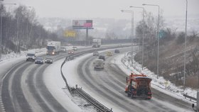 Sněhová situace v Praze