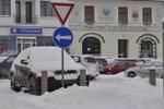 Benešov u Prahy pod sněhem