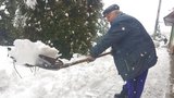 Sněhová kalamita na jižní Moravě: Odklízení je sisyfovská práce, tvrdí zasypaní obyvatelé
