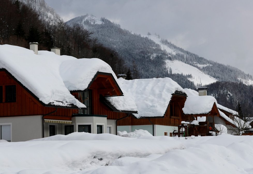 Sněhová kalamita v Rakousku