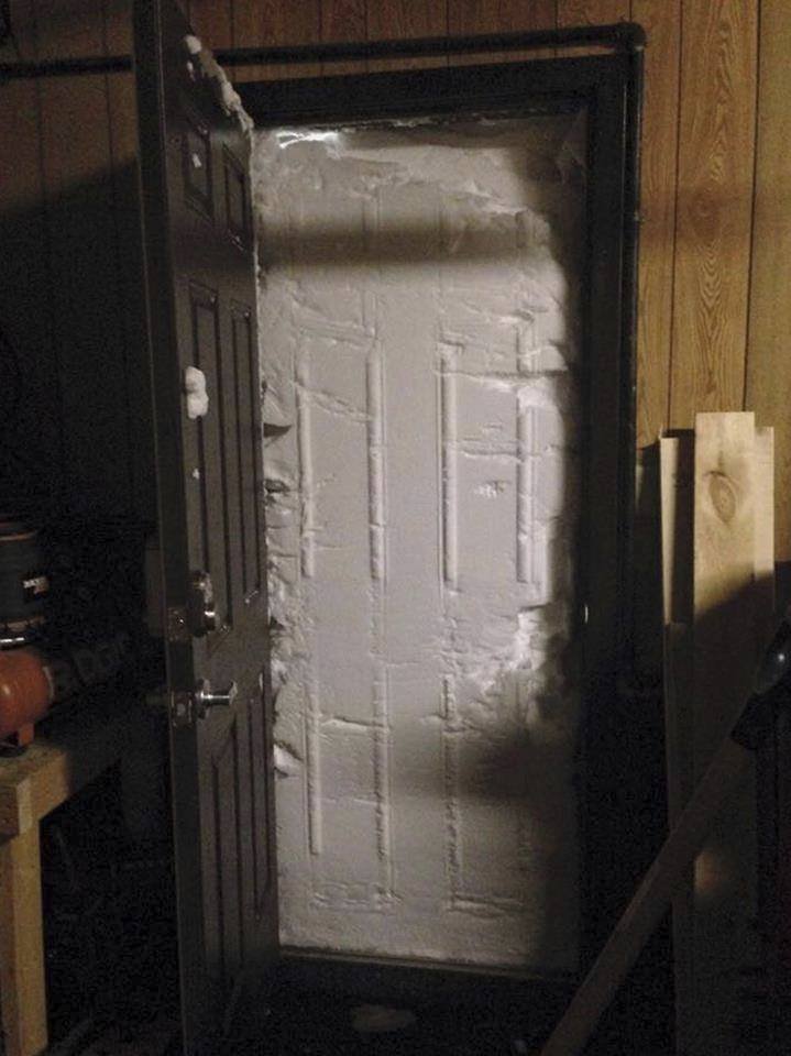Otevřete dveře a ... všude sníh!