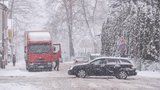 Počasí na Plzeňsku potrápilo řidiče: Bourali i policisté! Do cesty jim vjel taxikář