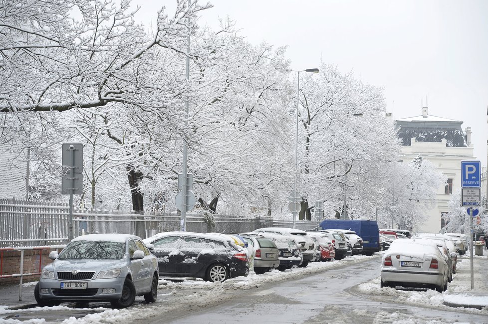 Namrzlé chodníky, sněhové závěje a klouzající vozovky momentálně trápí řadu obcí v České republice.